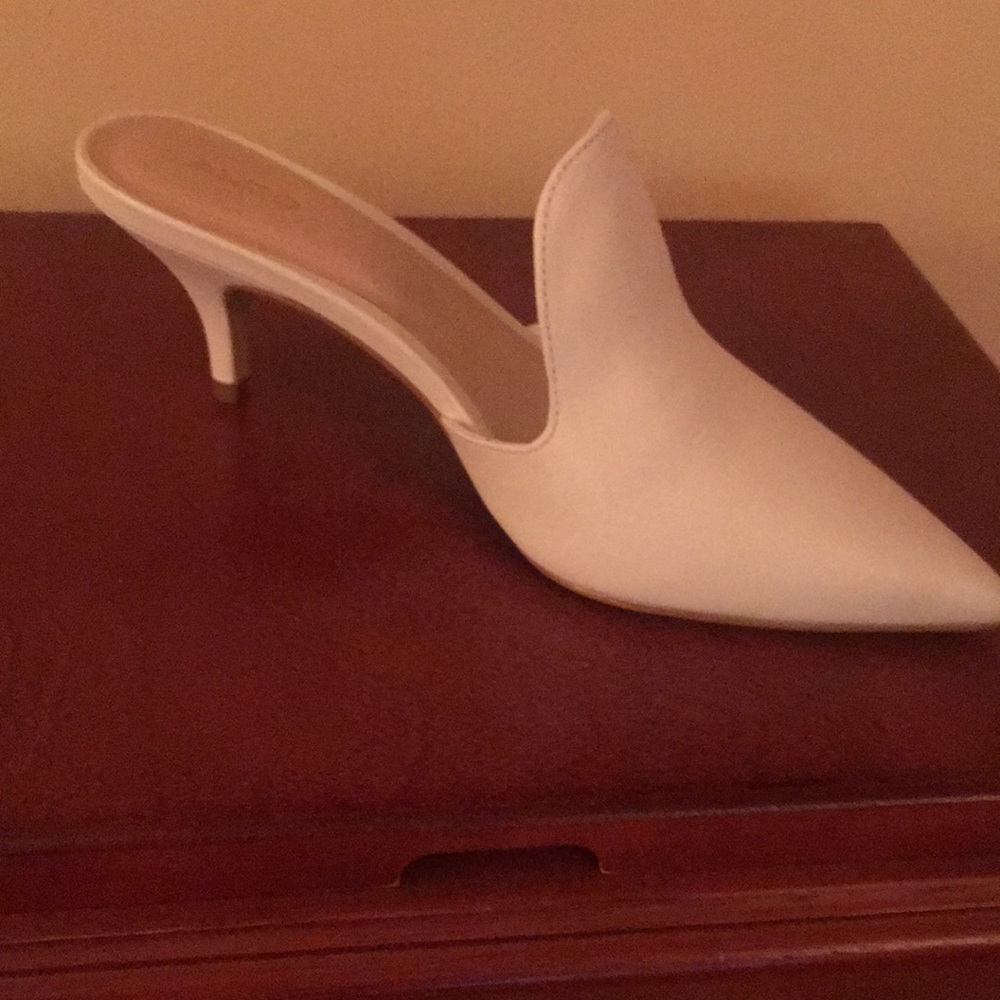 Aldo White high heels sandals.